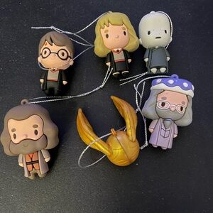 Chibi Harry Potter Character Keychains / Ornaments Set
